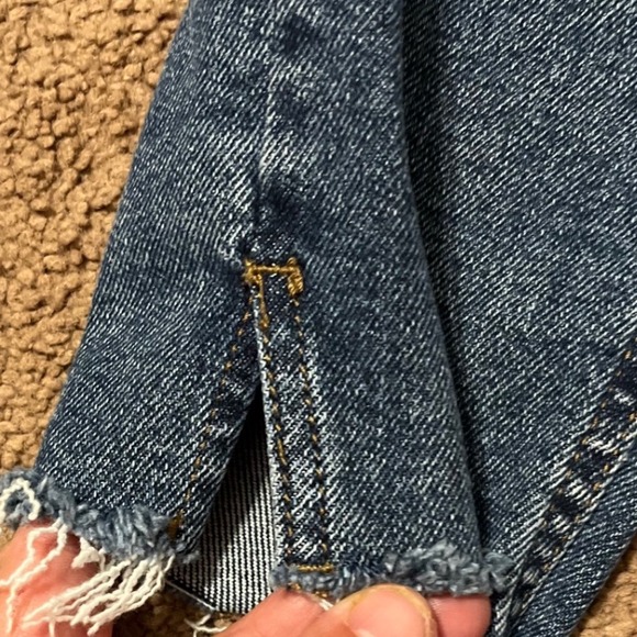 Kensie Jeans The Kelsey High Rise Skinny Vintage‎ Luxe Raw Hem Sz 8 - Picture 2 of 10